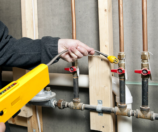 Gas-Line-Installation